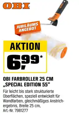 OBI Obi farbroller 25 cm special edition 55 Angebot