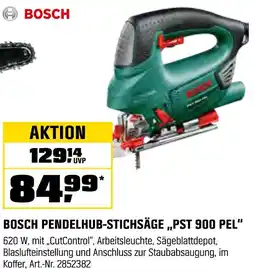 OBI Bosch bosch pendelhub-stichsäge „pst 900 pel“ Angebot