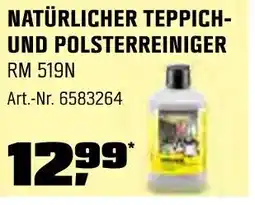 OBI Natürlicher teppich- und polsterreiniger Angebot