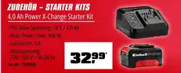 OBI Einhell 4,0 ah power x-change starter kit Angebot