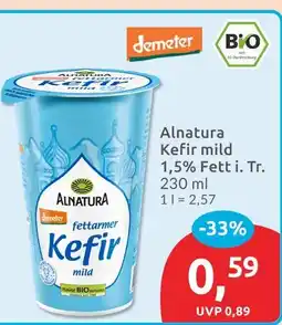 Budni Alnatura kefir mild Angebot