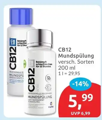 Budni Cb12 mundspülung minzgeschmack Angebot