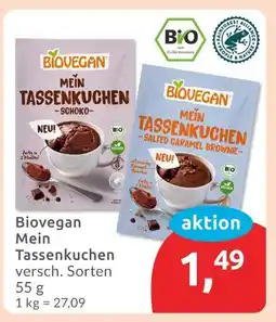Budni Biovegan mein tassenkuchen Angebot