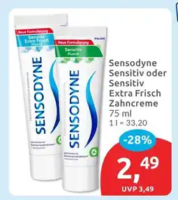 Budni Sensodyne sensitiv zahncreme Angebot