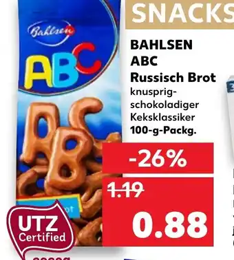 Kaufland Bahlsen ABC Russisch Brot Angebot