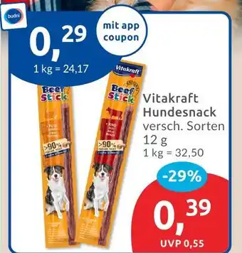 Budni Vitakraft beef stick Angebot