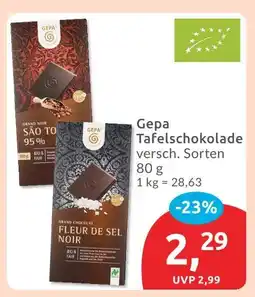 Budni Gepa tafelschokolade Angebot