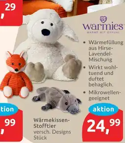 Budni Warmies wärmekissen-stofftier Angebot