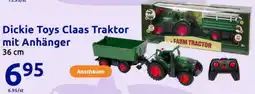 Action Dickie Toys Claas Traktor mit Anhänger Angebot