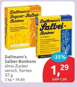 Budni Dallmann's ingwer-salbei-bonbons Angebot