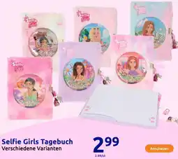 Action Selfie Girls Tagebuch Angebot
