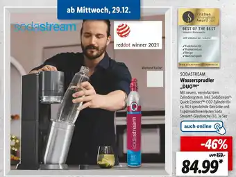 Lidl Sodastream wassersprudler „duo“ Angebot