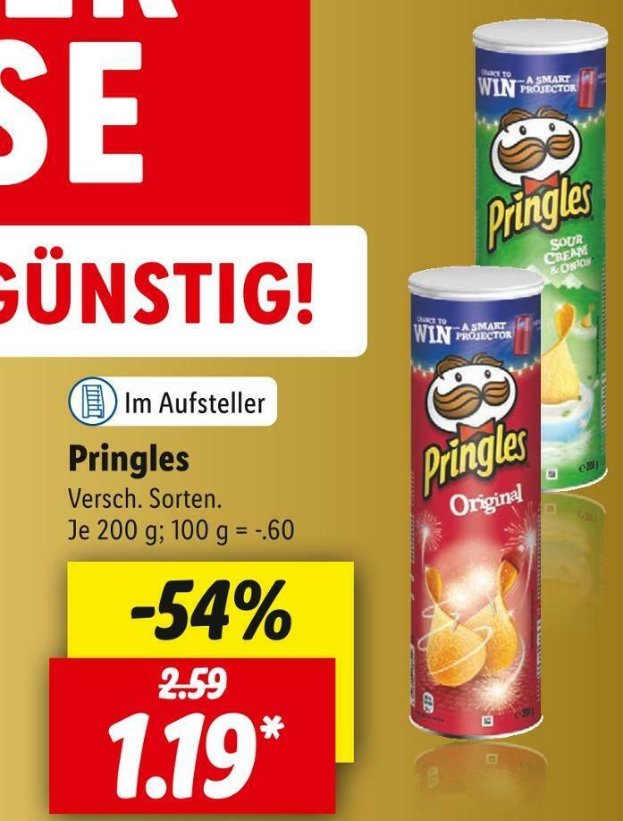 Pringles Angebot bei Lidl