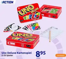 Action Uno Deluxe Kartenspiel Angebot