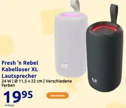 Action Fresh 'n Rebel Kabelloser XL Lautsprecher Angebot