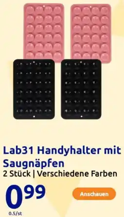 Action Lab31 Handyhalter mit Saugnäpfen Angebot