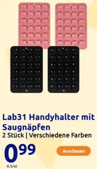 Action Lab31 Handyhalter mit Saugnäpfen Angebot