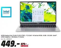 MediaMarkt ACER Aspire Lite 17 (AL17-31P-C70C) Angebot