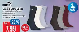 Stolz PUMA Unisex-Crew-Socks 3ER-PACK Angebot