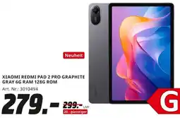 MediaMarkt XIAOMI REDMI PAD 2 PRO GRAPHITE GRAY 6G RAM 128G ROM Angebot