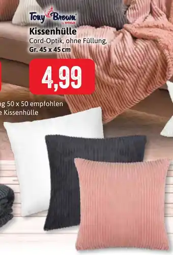 Stolz Tony Brown Kissenhülle Angebot