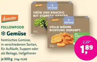 Biomarkt demeter FOLLOWFOOD Gemüse Angebot