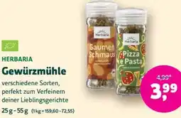 Biomarkt HERBARIA Gewürzmühle Angebot