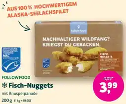 Biomarkt FOLLOWFOOD Fisch-Nuggets Angebot