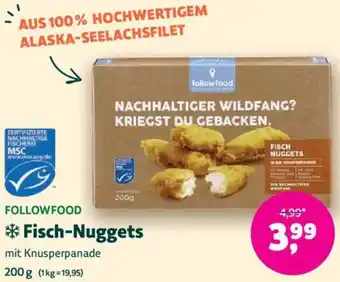 Biomarkt FOLLOWFOOD Fisch-Nuggets Angebot