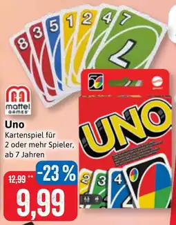 Stolz mattel GAMES Uno Angebot