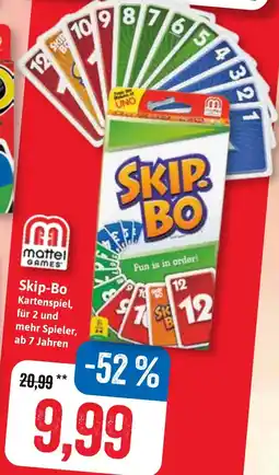 Stolz mattel GAMES Skip-Bo Angebot