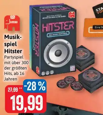 Stolz Jumbo Musikspiel Hitster Angebot