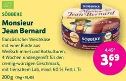 Biomarkt SÖBBEKE Monsieur Jean Bernard Angebot