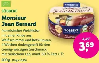 Biomarkt SÖBBEKE Monsieur Jean Bernard Angebot