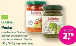 Biomarkt LA SELVA Pesto Angebot