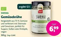 Biomarkt SWEMA Gemüsebrühe Angebot