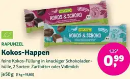 Biomarkt RAPUNZEL Kokos-Happen Angebot