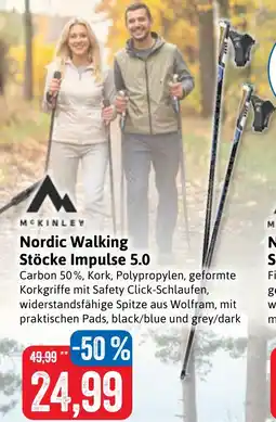 Stolz McKINLEY Nordic Walking Stöcke Impulse 5.0 Angebot