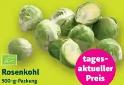 Biomarkt Rosenkohl Angebot