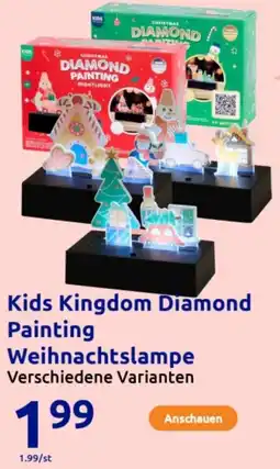 Action Kids Kingdom Diamond Painting Weihnachtslampe Angebot