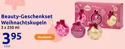 Action Beauty-Geschenkset Weihnachtskugeln Angebot