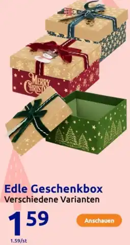 Action Edle Geschenkbox Angebot
