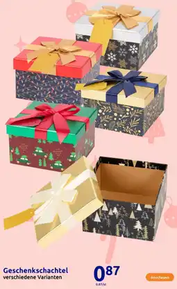 Action Geschenkschachtel Angebot