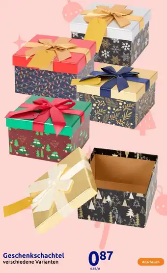 Action Geschenkschachtel Angebot
