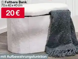 Woolworth Faltbare Bank Angebot
