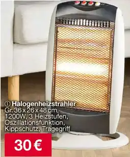 Woolworth Halogenheizstrahler Angebot
