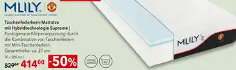 Matratzen Concord Mlily taschenfederkern-matratze mit hybridtechnologie supreme Angebot
