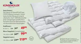 Matratzen Concord Künsemüller kopfkissen Angebot
