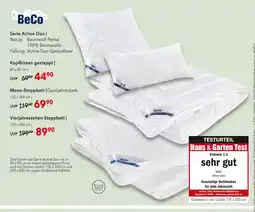 Matratzen Concord Beco kopfkissen gesteppt Angebot
