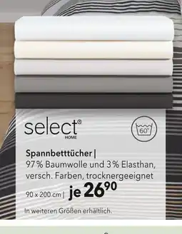 Matratzen Concord Select home spannbettücher Angebot